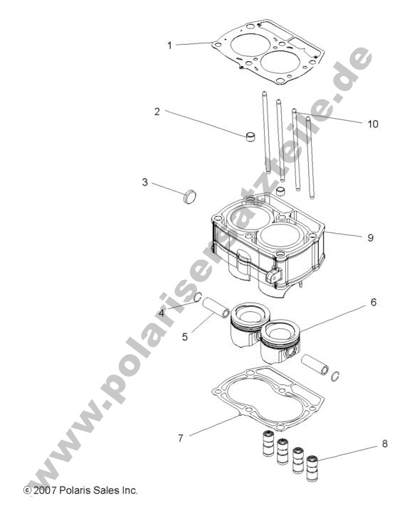 ENGINE, PISTON and CYLINDER