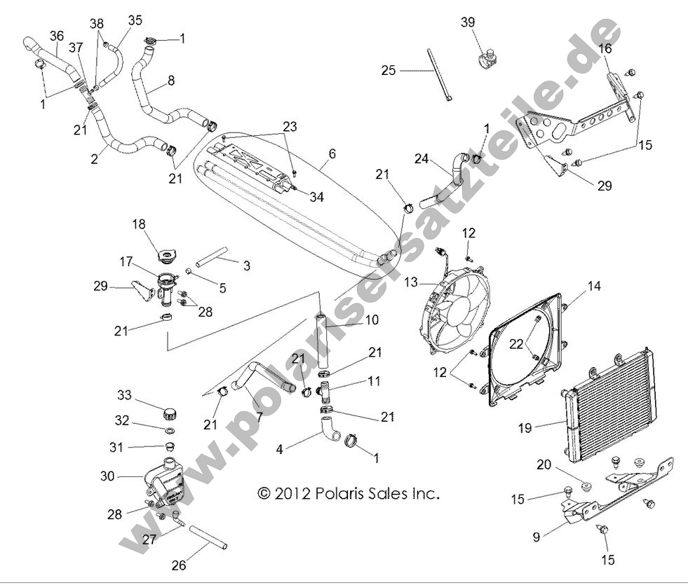 ENGINE, COOLING SYSTEM