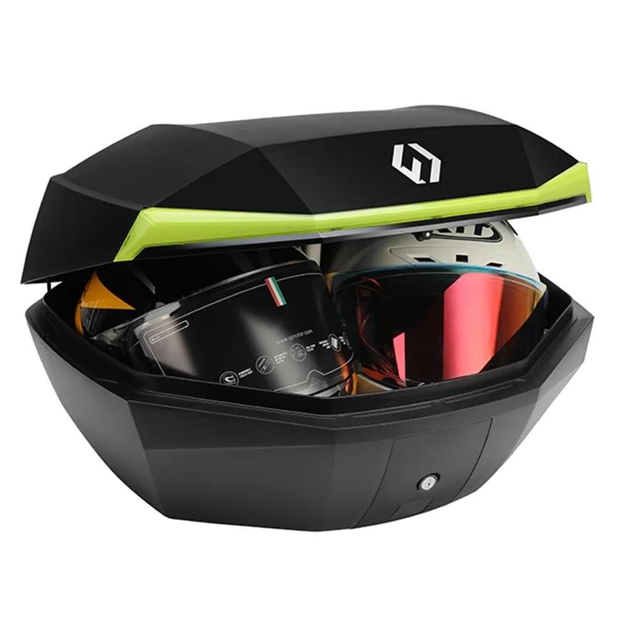 Furchtlos SHIELD L Basic Topcase - 48 Liter - schwarz/gelb