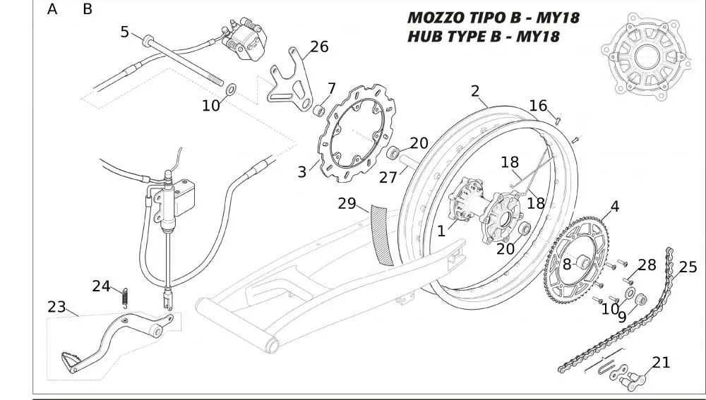 52784_46 Hinterrad Typ B - 2018
