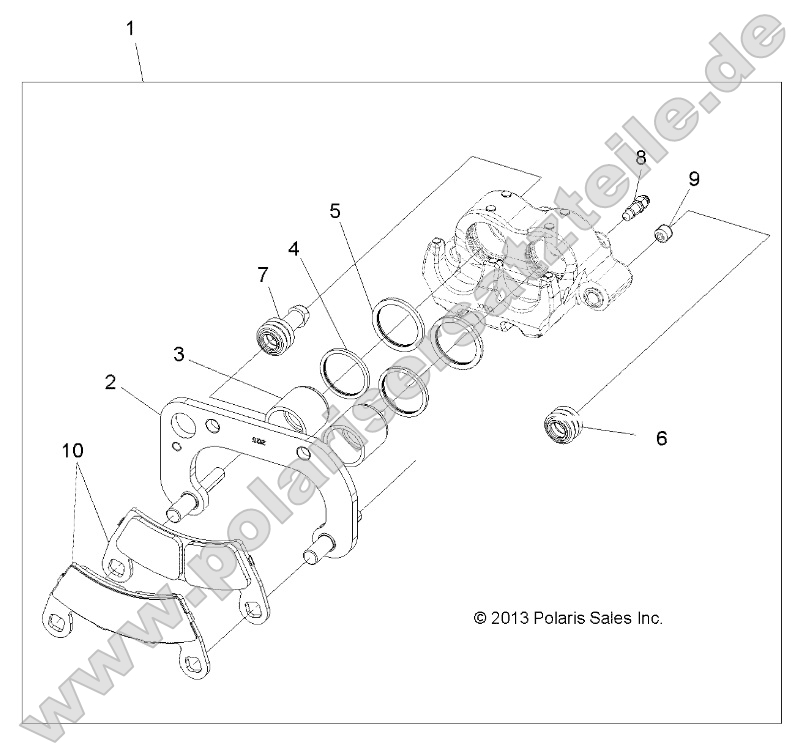 Brakes, Caliper, Front