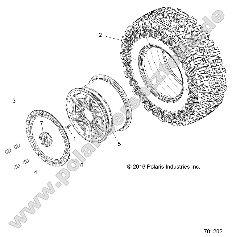 Wheels, Rear (701202)