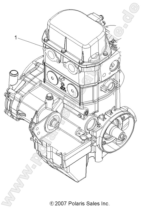 ENGINE, SHORT BLOCK
