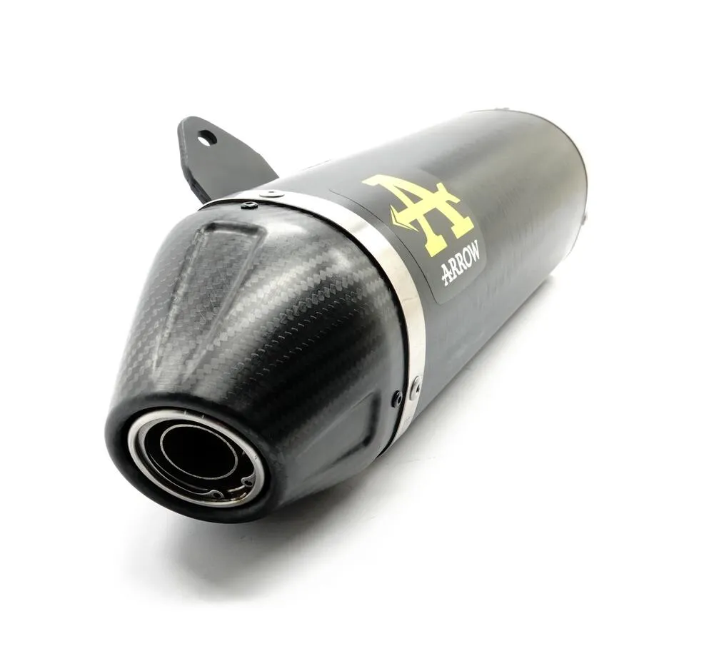 Arrow Dark Thunder Auspuff Euro5 - Fantic XMF 125 2023- / XEF 125 2023-