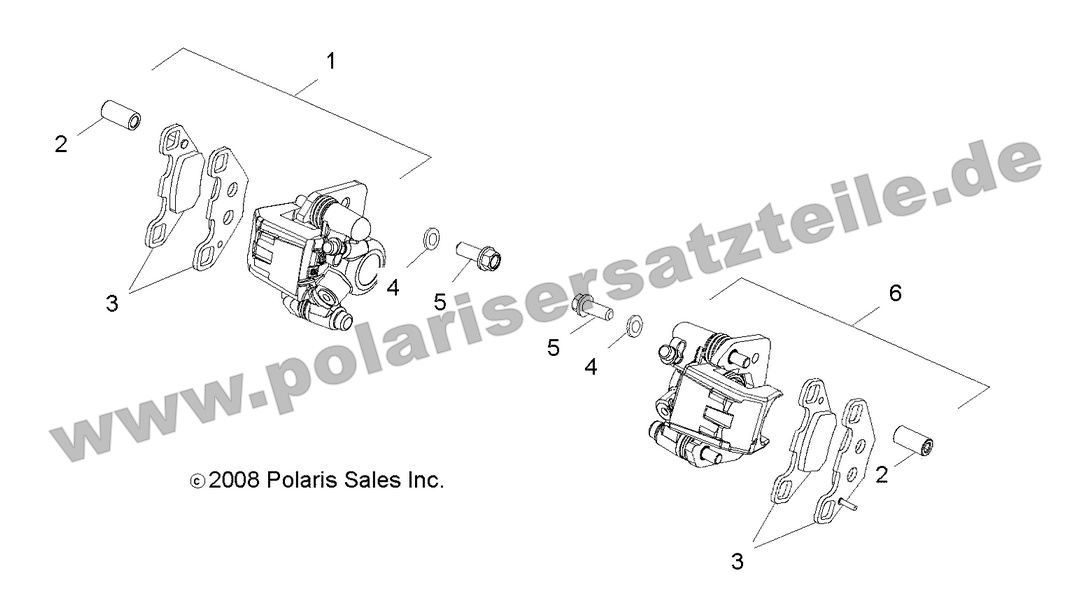BRAKES, CALIPER, FRONT