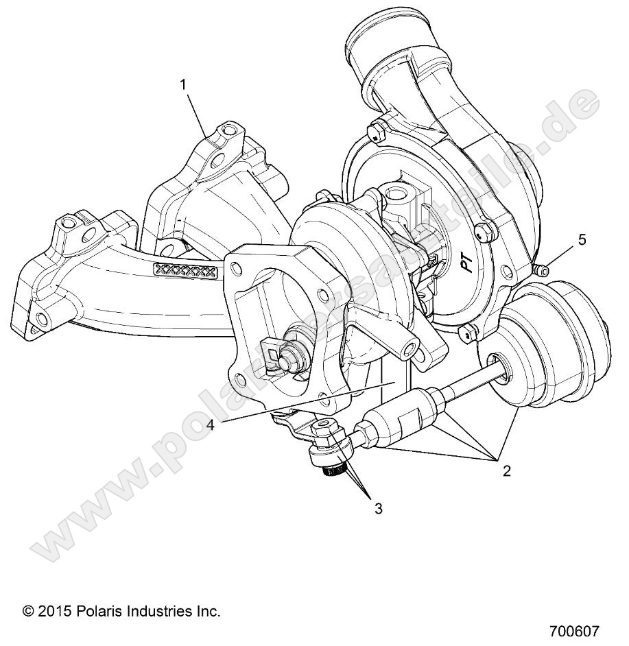 ENGINE, TURBO CHARGER
