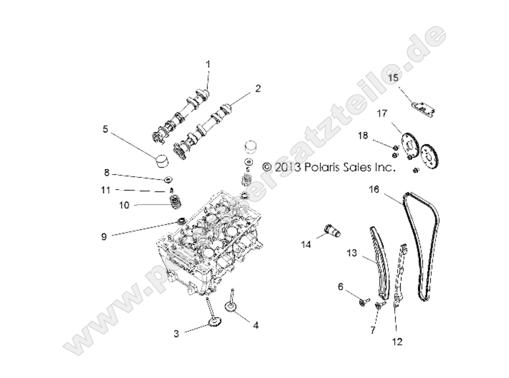 ENGINE, VALVES and CAMSHAFTS