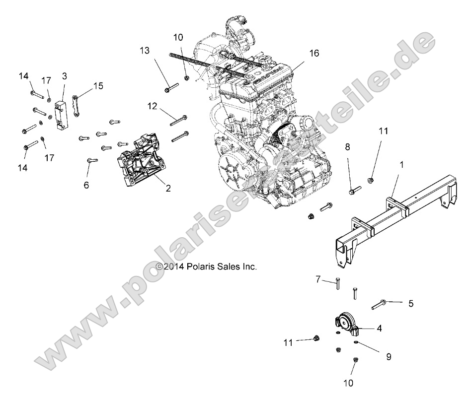 Engine, Engine Mounting
