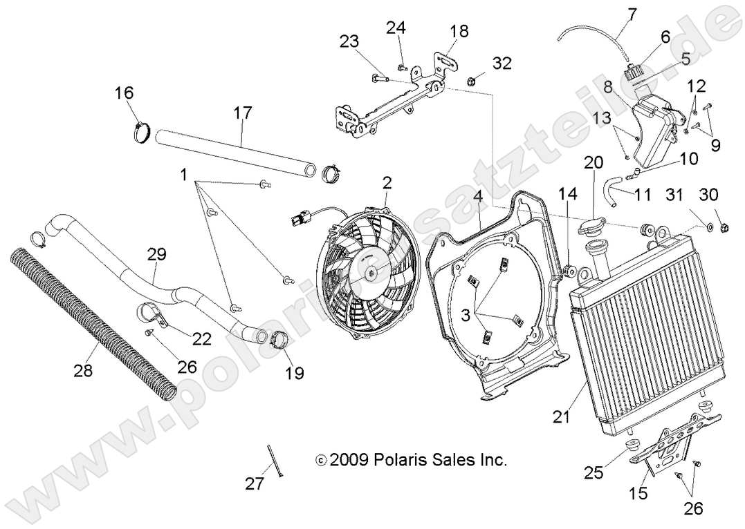 ENGINE, COOLING SYSTEM