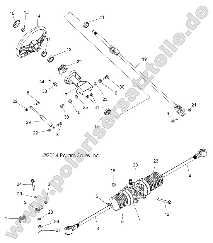 Steering, Steering Asm.