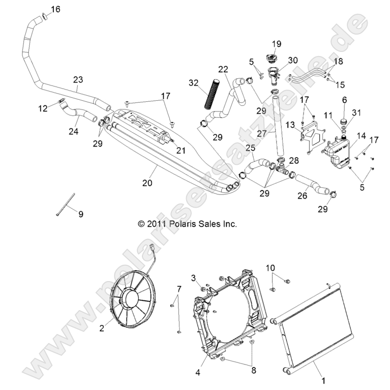ENGINE, COOLING SYSTEM