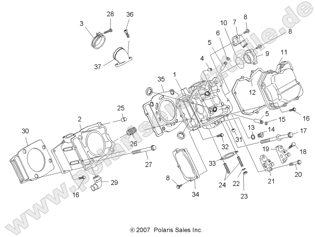 ENGINE, CYLINDER and HEAD