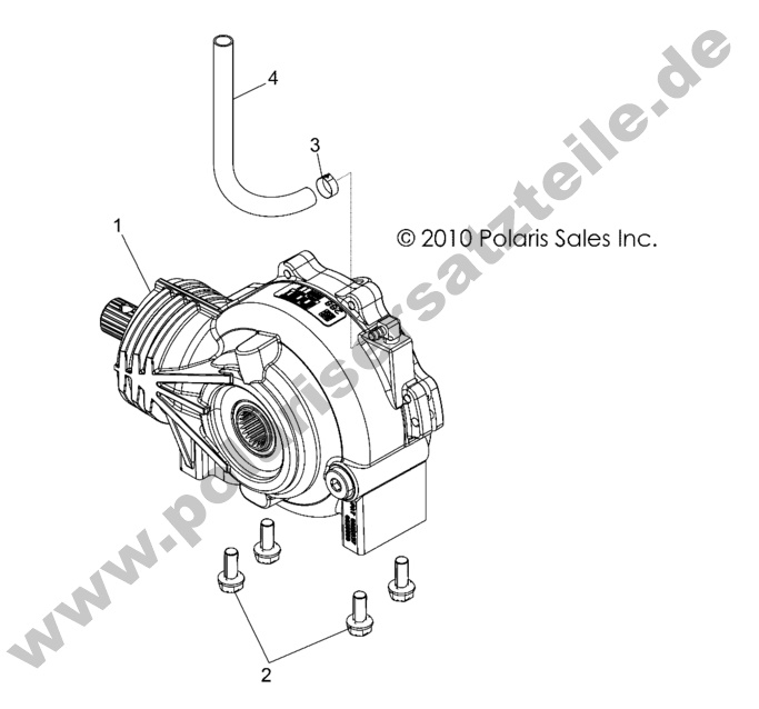 DRIVE TRAIN, FRONT GEARCASE