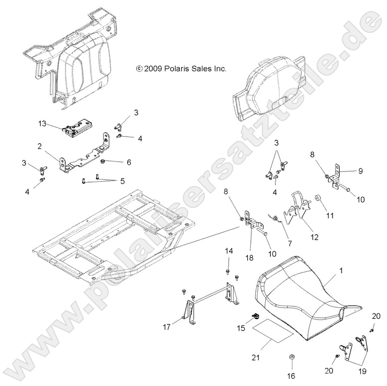 BODY, SEAT, OPERATOR
