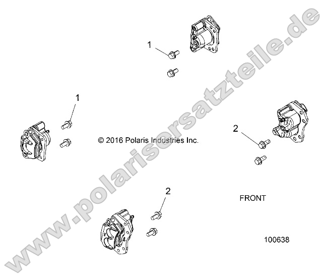 Brakes, Caliper Mounting