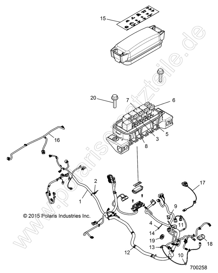 ELECTRICAL, WIRE HARNESS GPS