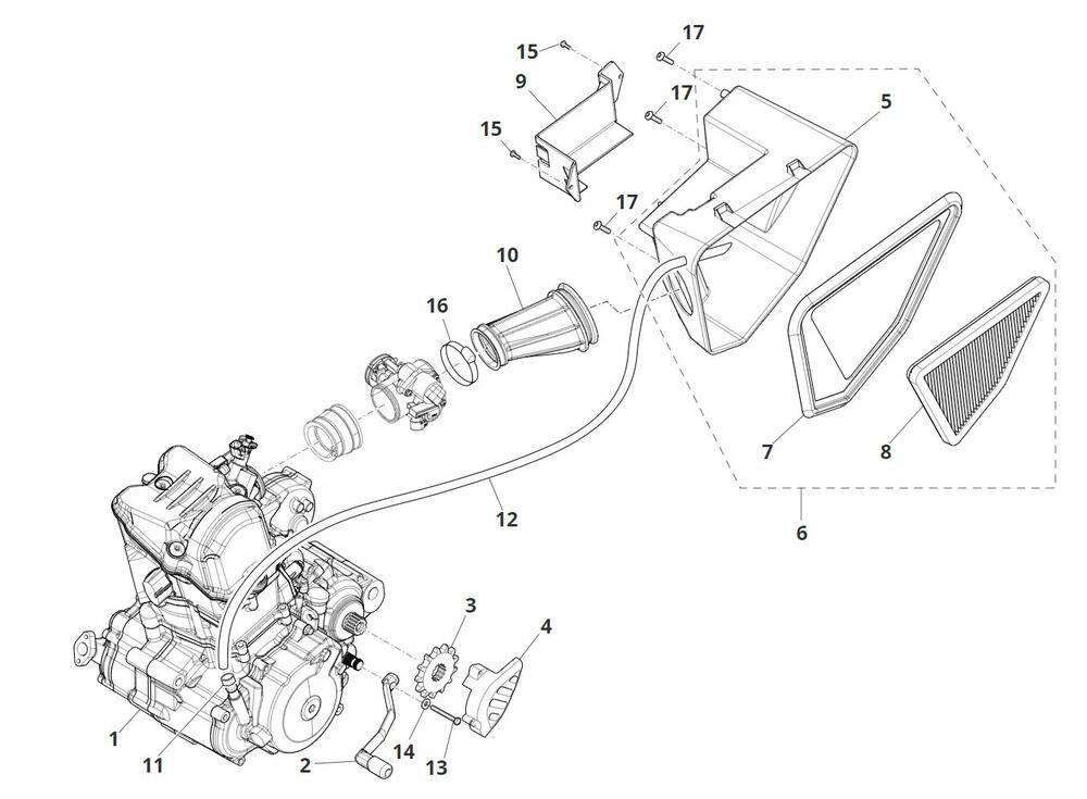 Fantic-Caballero-500-2019-Luftsystem Luftsystem