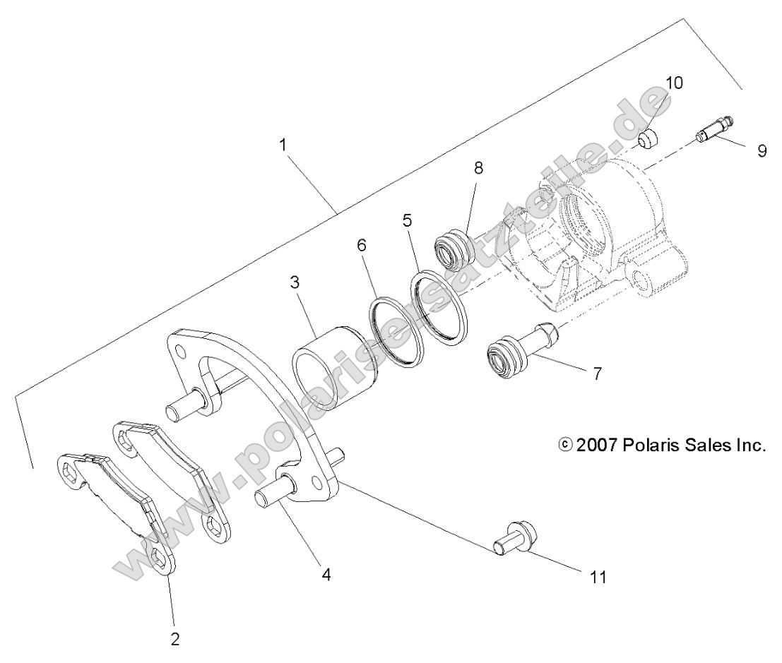 Brakes, Rear Caliper