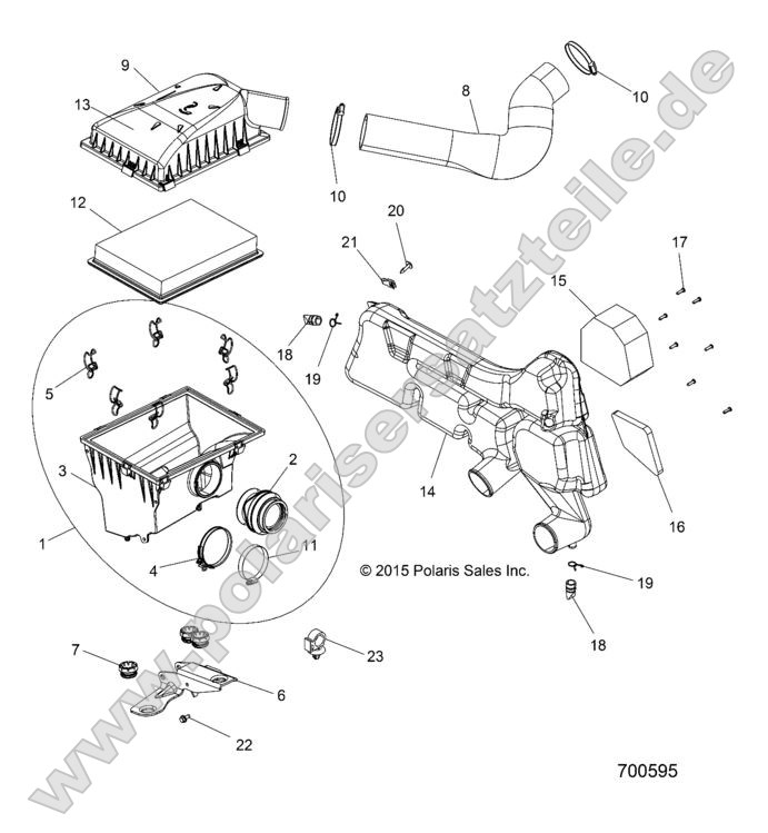 ENGINE, AIR INTAKE SYSTEM