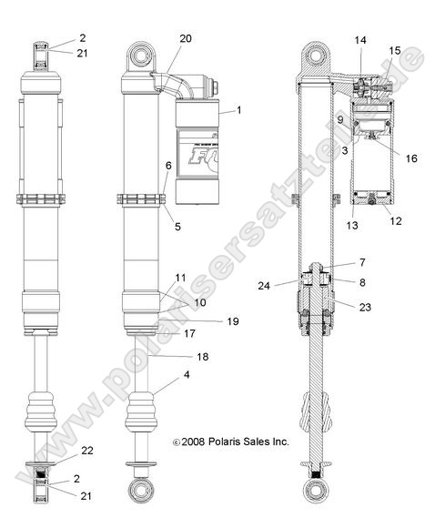 suspension rear shock