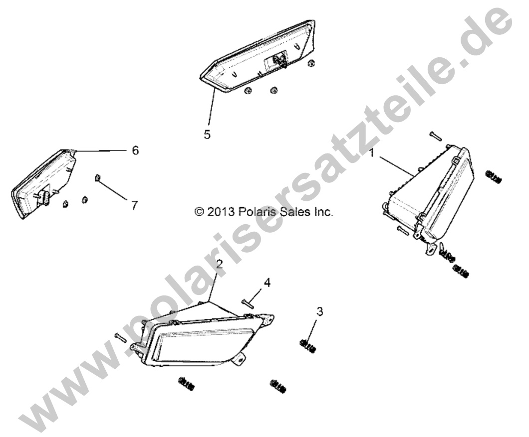 ELECTRICAL, HEADLIGHTS AND TAILLIGHTS