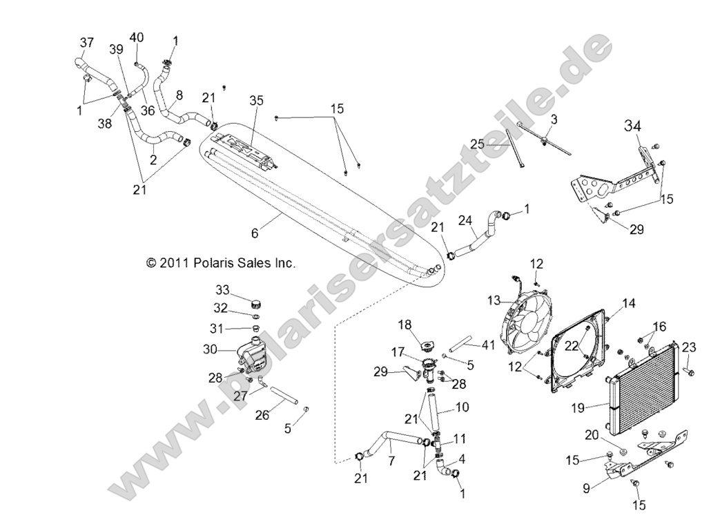 ENGINE, COOLING SYSTEM