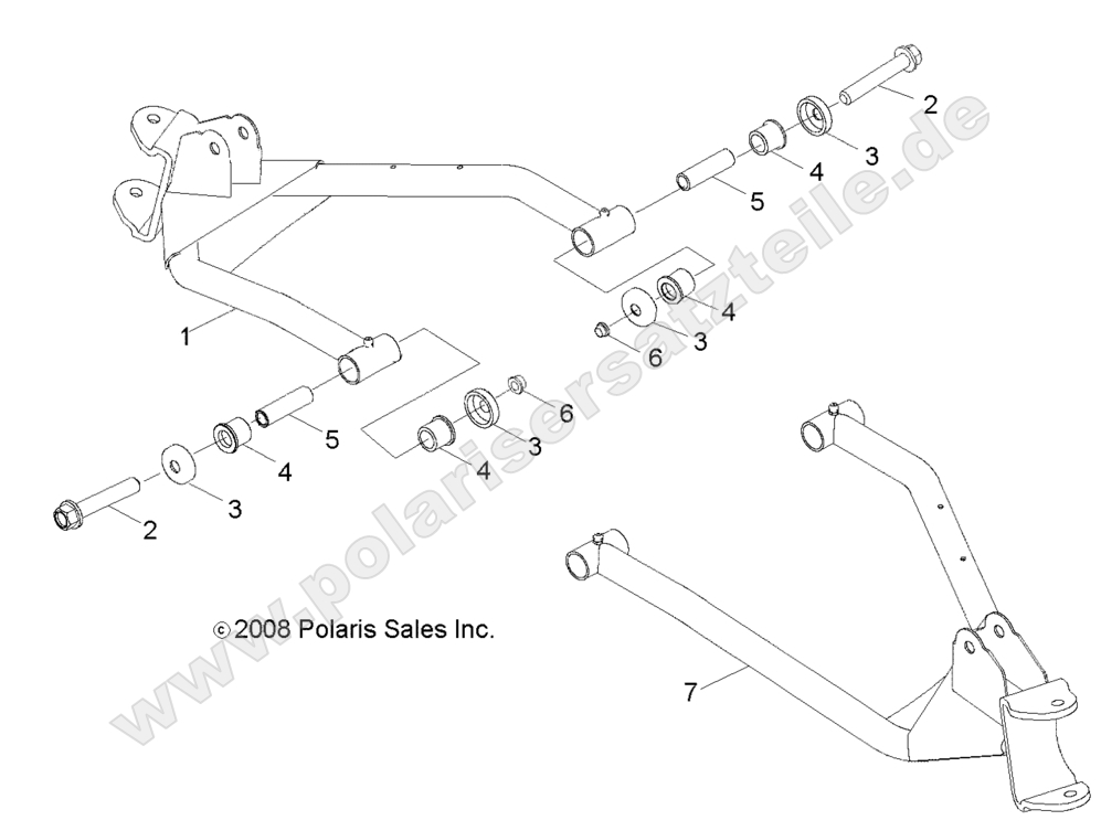 SUSPENSION, CONTROL ARM, FRONT