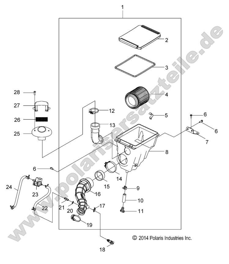 ENGINE, AIR INTAKE SYSTEM