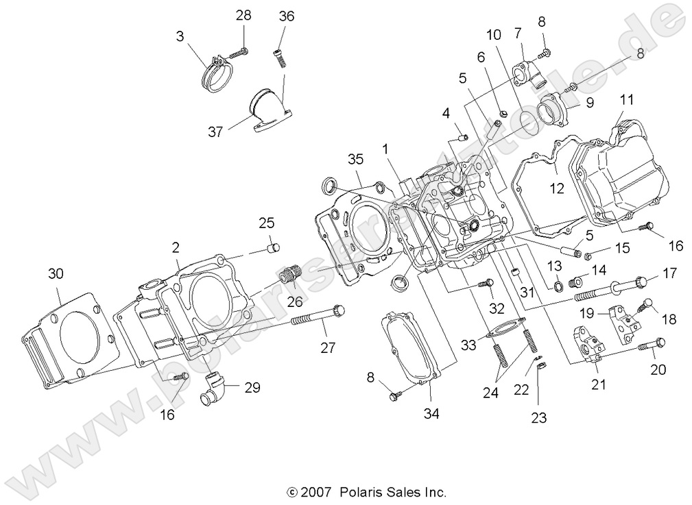 ENGINE, CYLINDER and HEAD