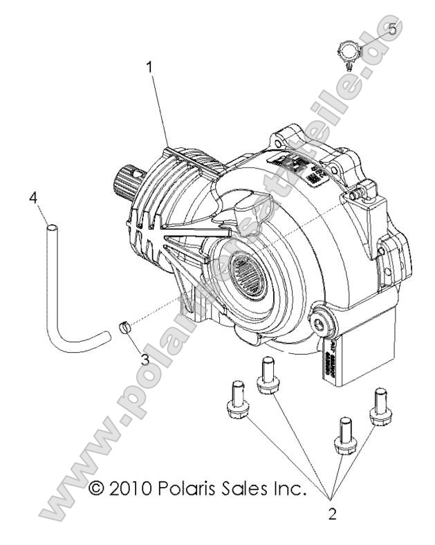 DRIVE TRAIN, FRONT GEARCASE