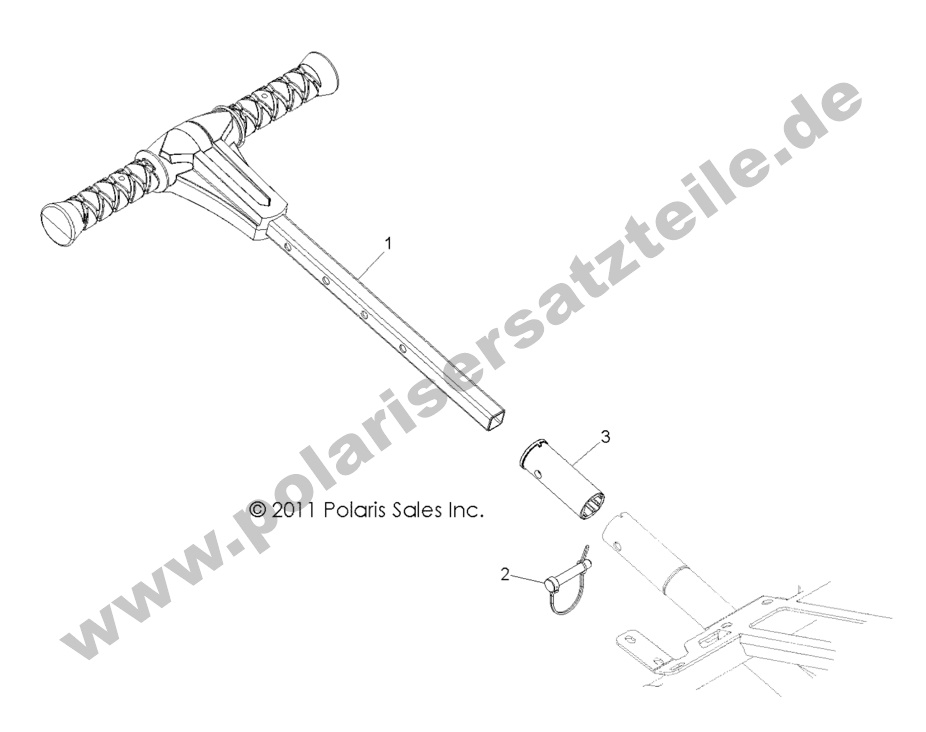 BODY, GRAB BAR, PASSENGER