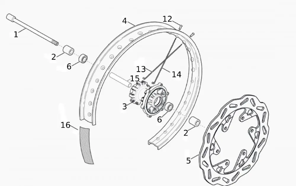Vorderrad Typ B - 2018