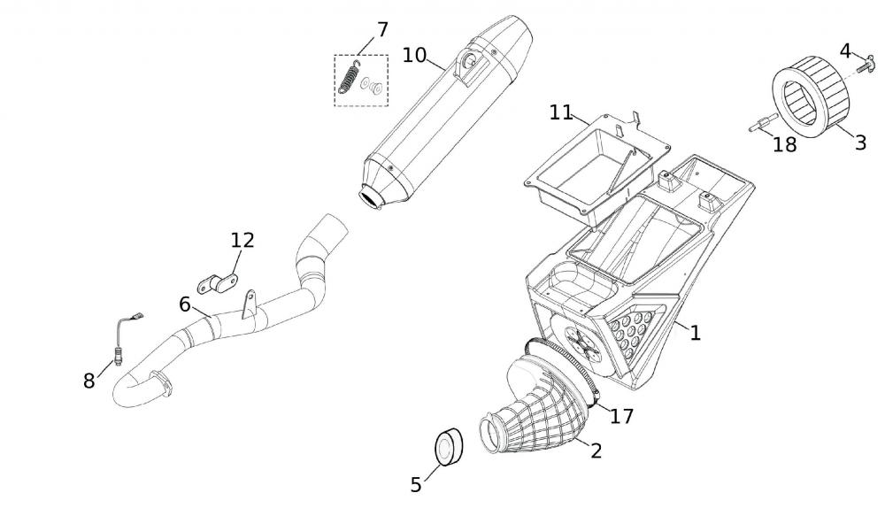 53305_16 Auspuff / Einlass