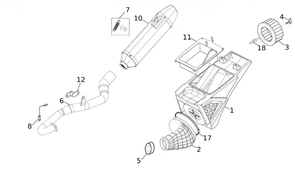 53305_16 Auspuff / Einlass