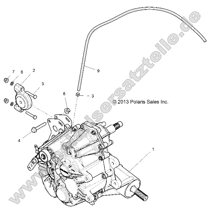 Drive Train, Main Gearcase Mounting
