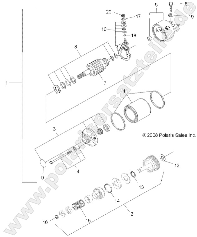 ENGINE, STARTING SYSTEM