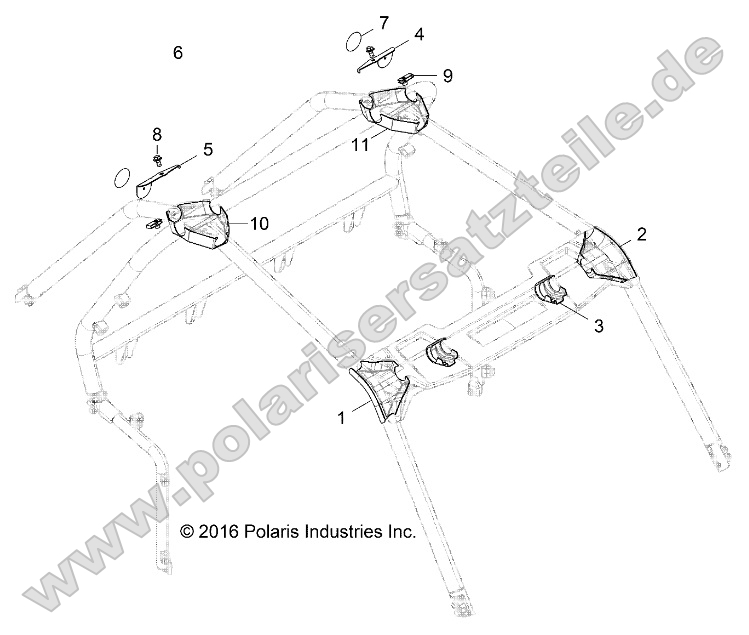 Chassis, Cab Frame Accesories