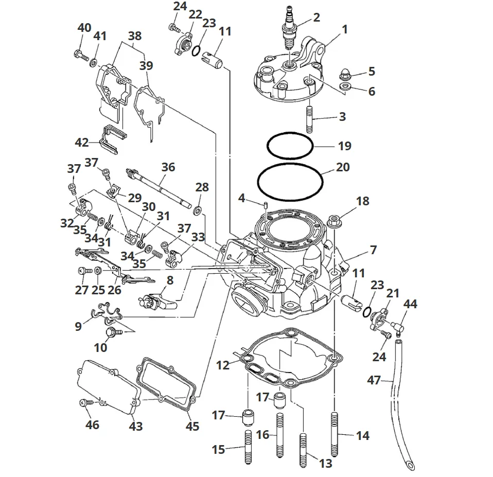 Zylinder / Zylinderkopf Zylinder / Zylinderkopf
