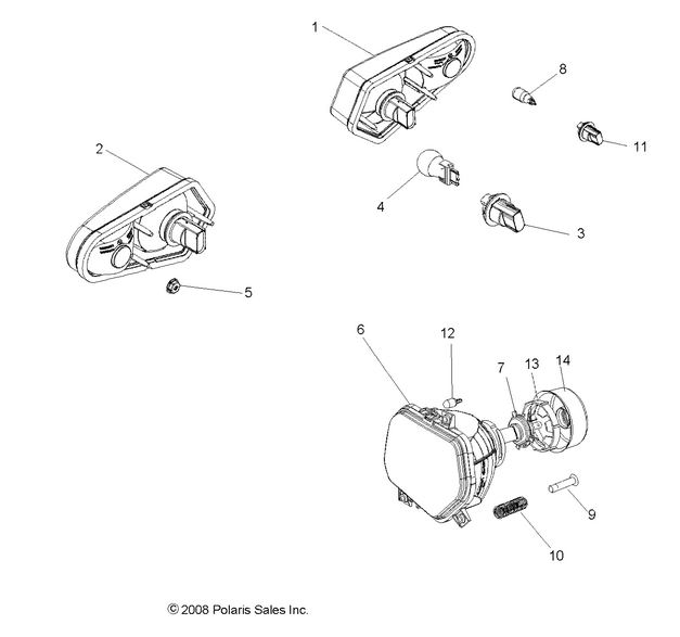 ELECTRICAL, HEADLIGHTS, TAILLIGHTS and BULBS