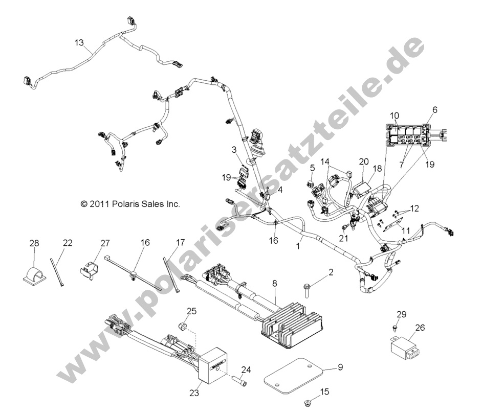 ELECTRICAL, WIRE HARNESS