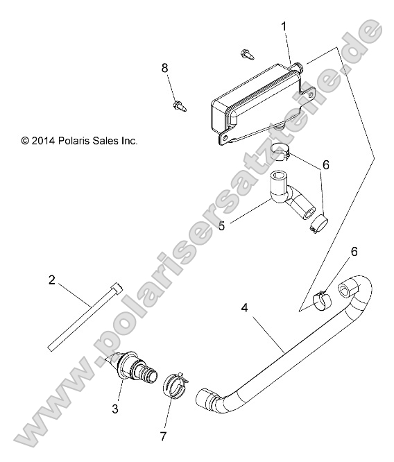 Engine, Breather Hose