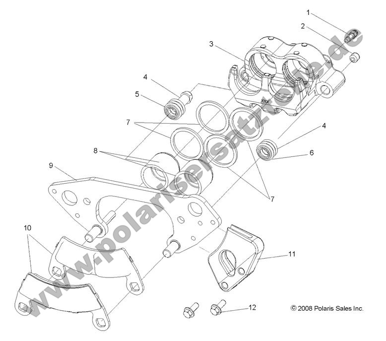 brakes front caliper