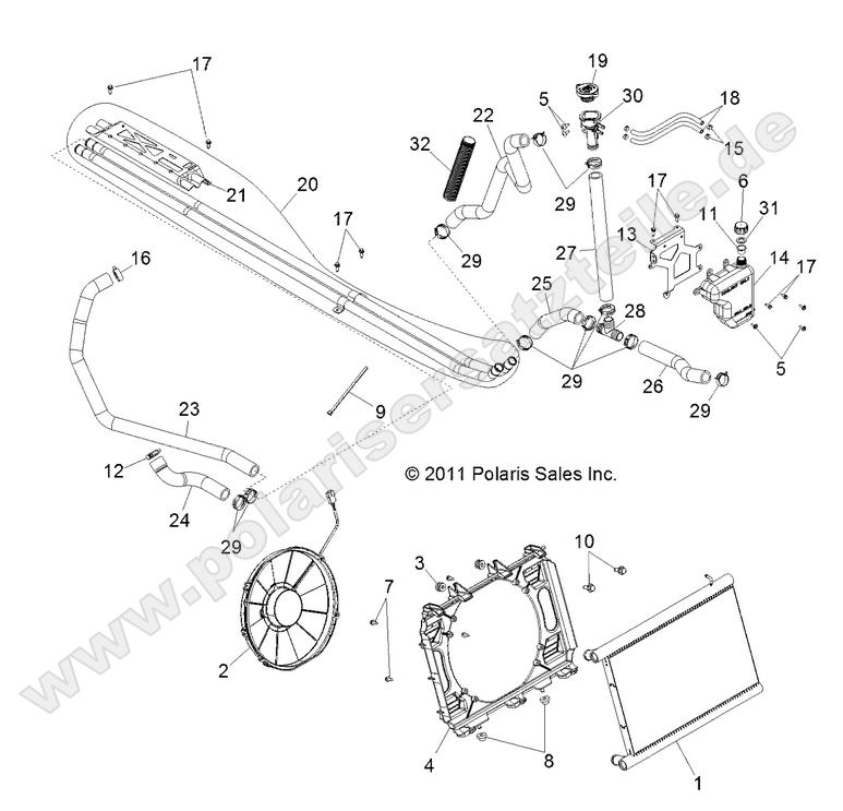 ENGINE, COOLING SYSTEM