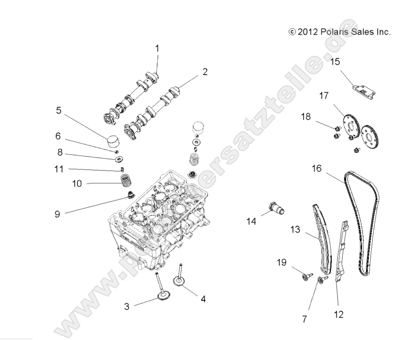 ENGINE, VALVES and CAMSHAFTS