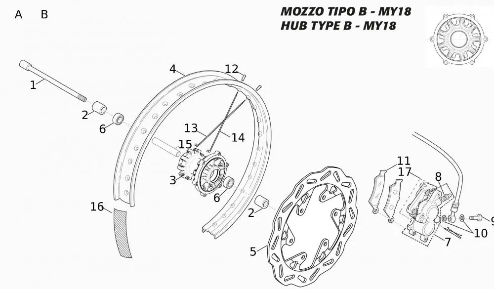 52768_10 Vorderrad Typ B - 2018