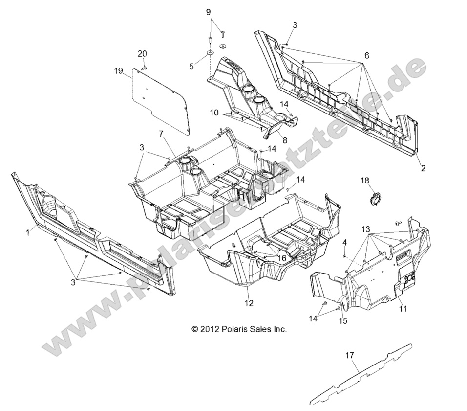 BODY, FLOOR and ROCKER PANELS