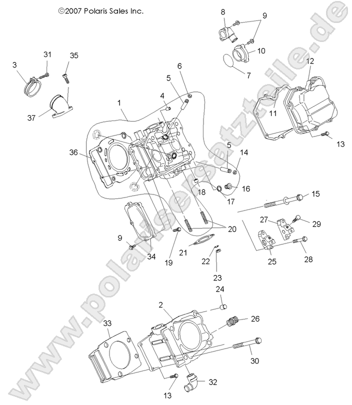 ENGINE, CYLINDER and HEAD