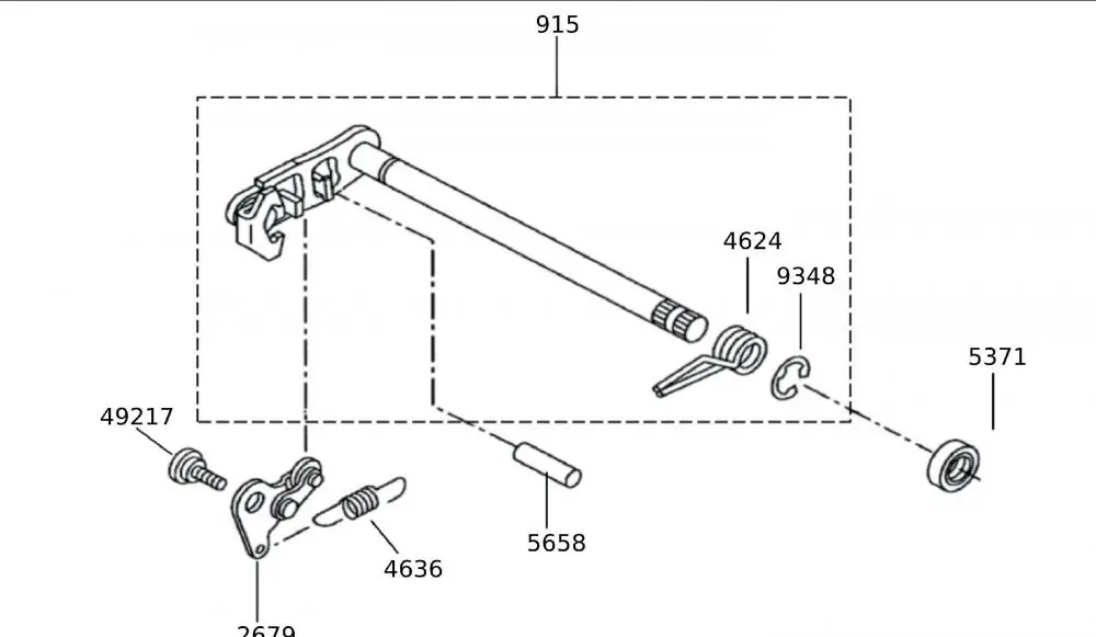 53239_48 Schaltwelle