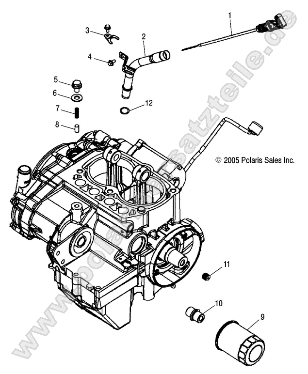 DIPSTICK and OIL FILTER