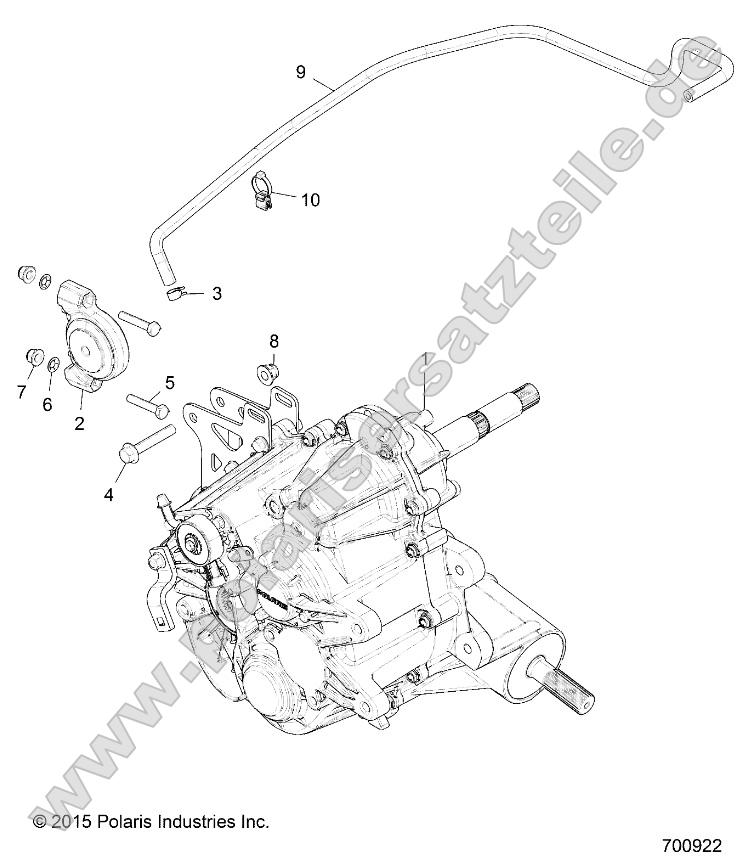 Drive Train, Main Gearcase Mounting